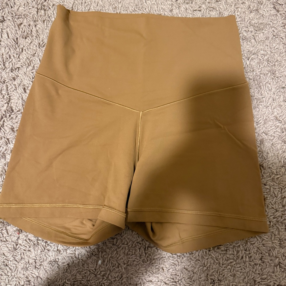 Offline by Aerie Tan Biker Shorts